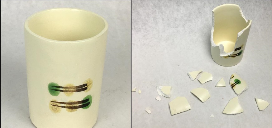 renovation of broken mug